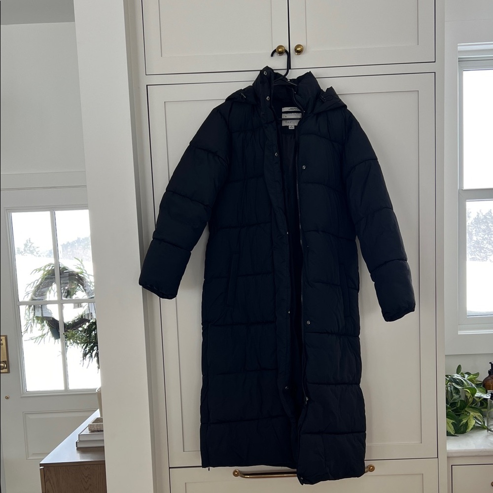 a new day Water Resistant Black Jacket
